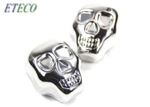 China Kitchen SUS Whiskey Ice Stones , Customized Skeleton Ice Cubes Easy Management wholesale