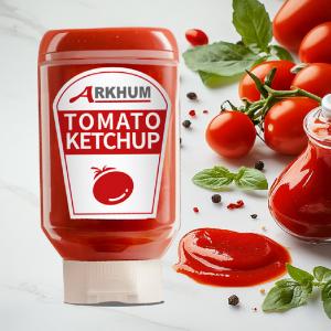 China Red Protein Free Healthy Ketchup 3kg Canned tomato paste With Vinegar Ingredients wholesale