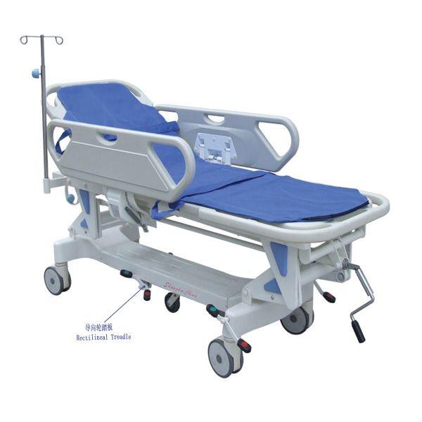 PP Side Rails Transport Trolley Hospital Patient Transfer Emergency Stretcher