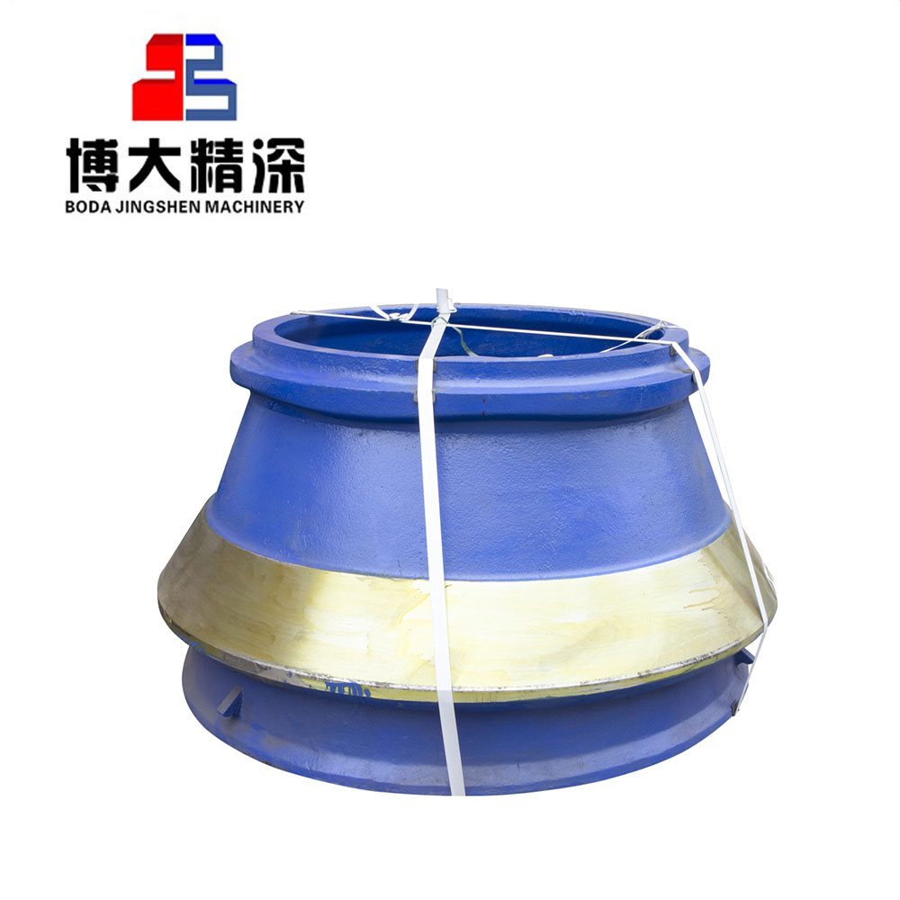 Mn18 Cone Crusher Concave Mantle Bowl Liner Crusher Spare Parts for Energy Mining