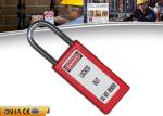 ZC-G81 Safety Lockout Padlocks Long Body Steel Shackle Light Weight
