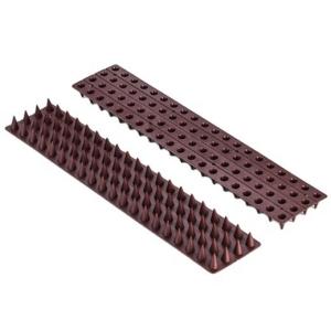 China Plastic Transparent Base Stainless Bird Spikes Pest Type Birds Long-Lasting Repellent wholesale