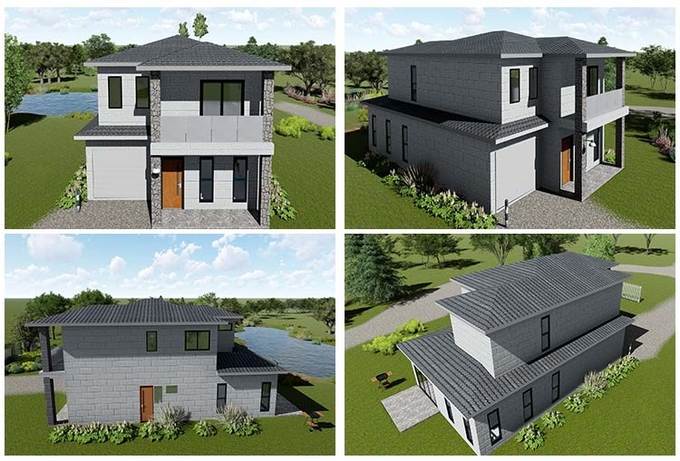 Strong Mobile Homes Residential Steel Homes The Newly Designed 2 Storey Luxury Villa