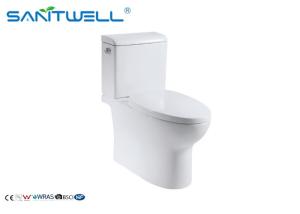 China Ceramic Close Coupled Toilet soft seat cover 680*370*755mm Size wholesale