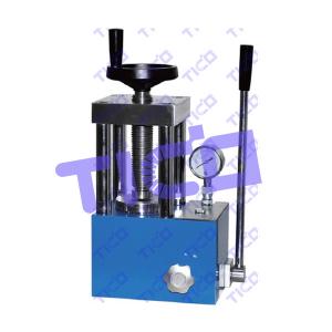 China 15T 	Coin Cell Lab Equipment Single Punch Hydraulic Tablet Press Machine on sale