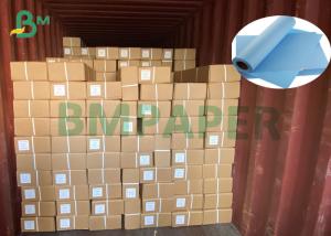 China 80gsm Blueprint Paper 2 Or 5 Rolls In Box Single Or Double Sided Blue wholesale