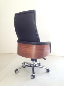 China Ergo Cowhide Executive Leather Office Chair Swivel Tilt wholesale