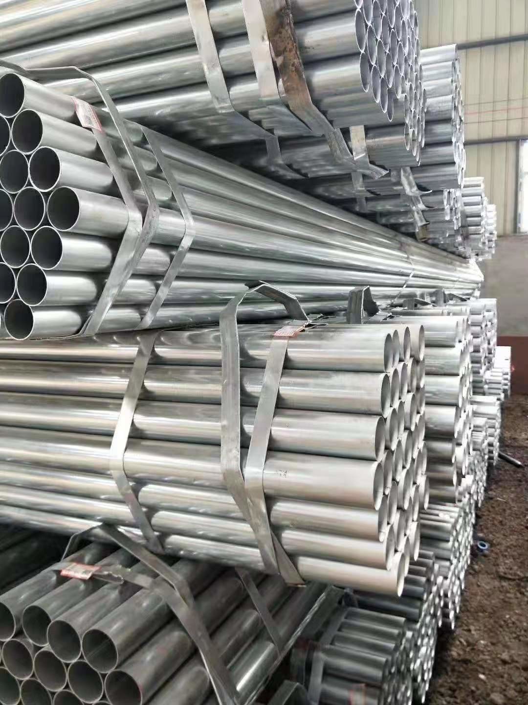 Q195 / Q235 Pre Galvanized Steel Pipe , Corrosion Proof Galvanized Metal Tubing