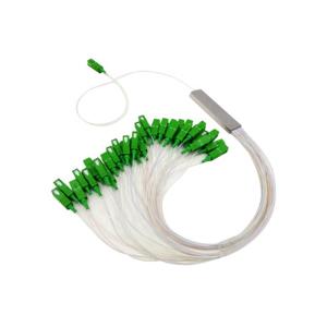 China Custom Length 1x32 Fiber Splitter , Corning Fiber Splitter PVC ABS Material wholesale