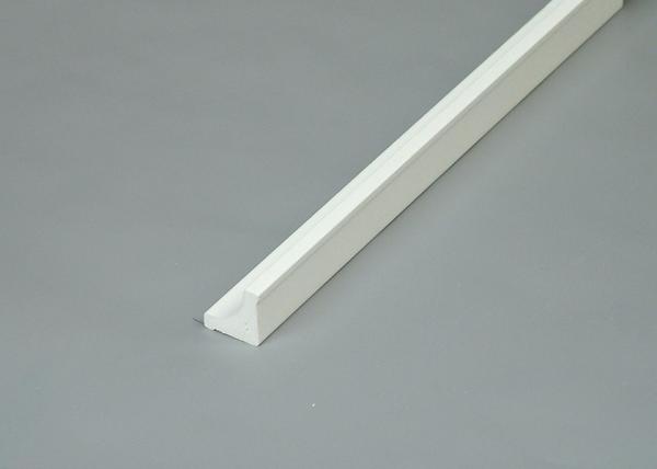 Quality Inside Corner PVC Trim Moulding , White Vinyl PVC Window Trim For Decoration for sale