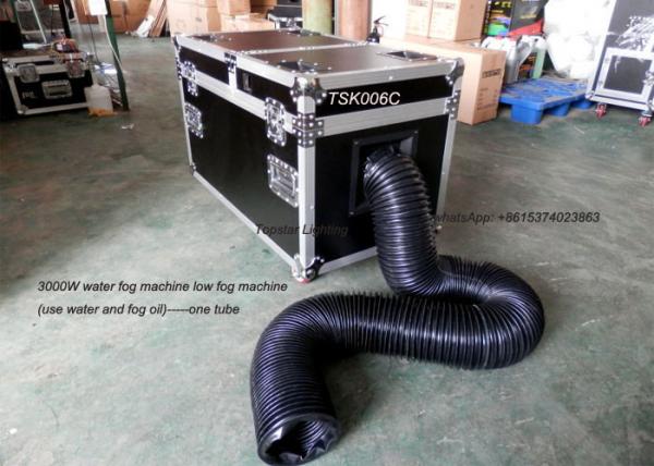 Quality 3000w Stage Low Fog Machine Oil Based Vs Water Based Ground Smoke Machine for sale