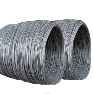 China Low Carbon 6mm Spring Steel Rod 5.5mm 6.5mm Drawn Steel Wire Free Cutting Steel Construction on sale