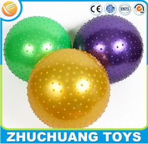 China 65cm inflatable spiky pvc fitness ball,pilates ball on sale