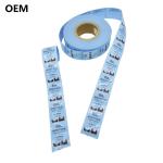 OEM Flexography Printed Plastic Casings Food Grade Odorless Plastic Sausage
