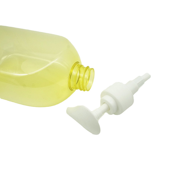 OEM Hand Wash Packaging PET Spray Bottle With Lotion Shampoo Pump 28/415