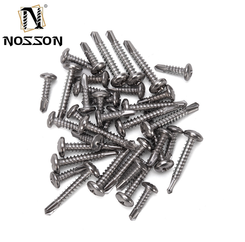 Stainless Steel Galvanised Hex Head Self Drilling Roofing Screws With Rubber Washer ST3.9 ST4.2 ST4.8 ST5.5 ST6.3 For Roof