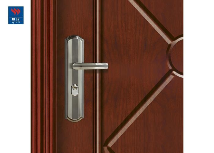Bedroom Entrance FD30 Fire Rated Carved Wooden Door