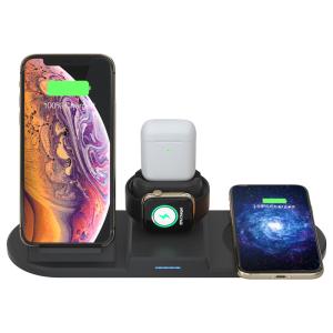 China 258*92*119mm Personalized Wireless Phone Charger Multifunctional 4 In 1 wholesale