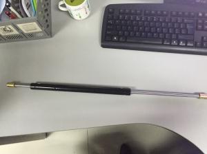 China Black Two Stroke Furniture Gas Struts Gas Spring For Wall Bed 600N / 300N wholesale