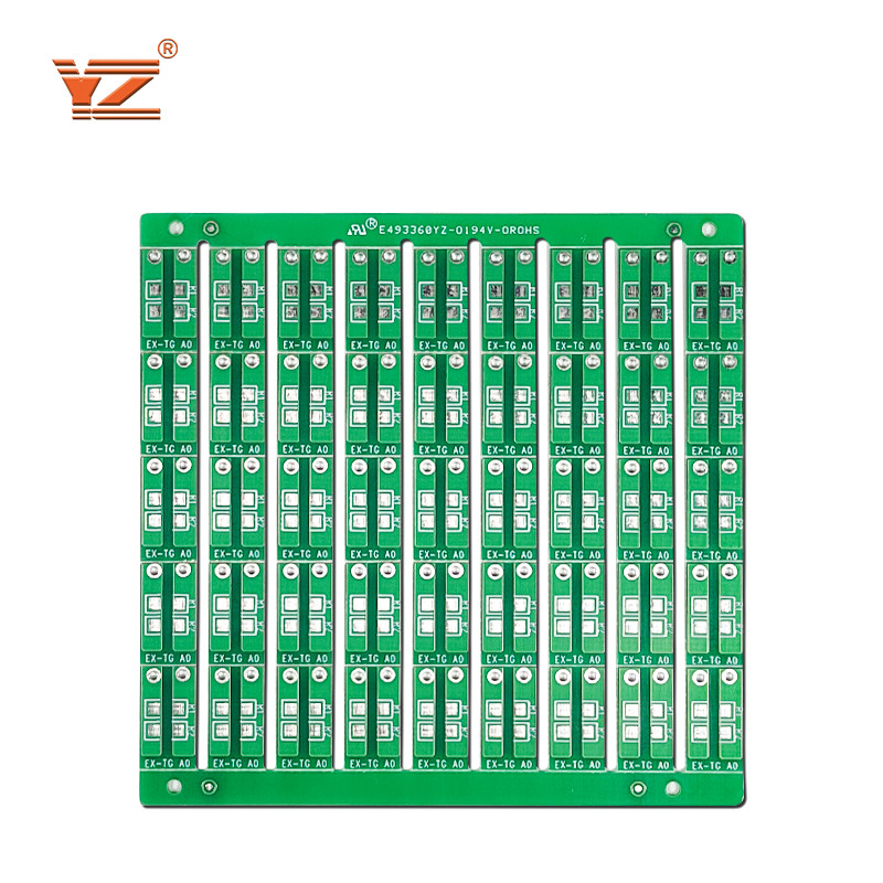 Double Sided FR4 Printed Circuit Board 0.8 - 4.0mm Thickness