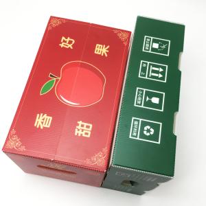 China Multi Colour CMYK Corrugated Plastic Packaging Boxes Freezing Shortage wholesale