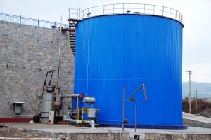 China Industrial Big Vertical Bitumen Storage Tank Weatherproof Long Life Span wholesale