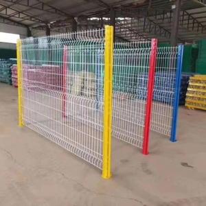 China Galvanized Steel 3D Garden Fence Curvy Welded Fence Anti Corrosion wholesale