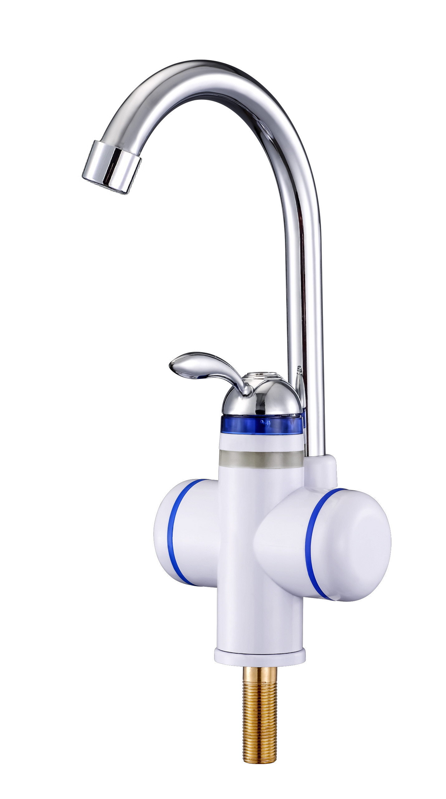 304 SS Electric Kitchen Instant Hot Water Tap 2-3L/Min LVD IPX4
