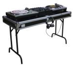 LED Universal Foldable DJ Table With Locking Pins 36" Wide
