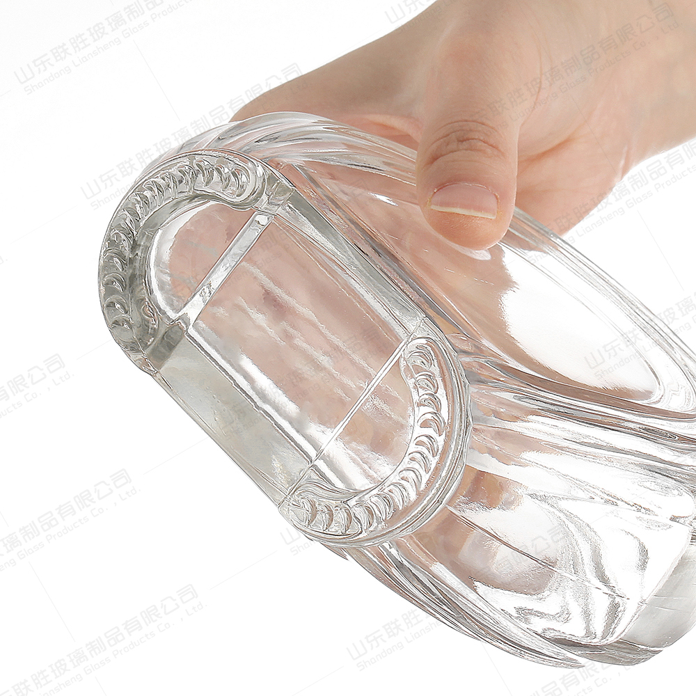 750ml Clear Glass Wine Bottle With Metal Cap Custom Size Accepted for Tequila and Wine