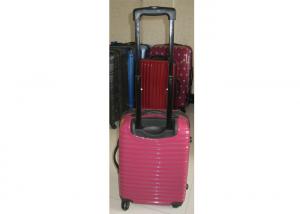 China 4 Wheel Hardside Luggage Sets Normal Combination Lock Framed With Plastic Handle on sale
