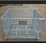 Galvanized Industrial Storage Cage / Lockable Wire Cages 4.0-5.0mm Wire Dia
