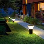 LED2835 Outdoor Garden Solar Light 3500K Warm White Optically Controlled