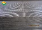 Square 50mm Galvanised Weld Mesh Fence Panels , 12 Gauge Welded Wire Fence