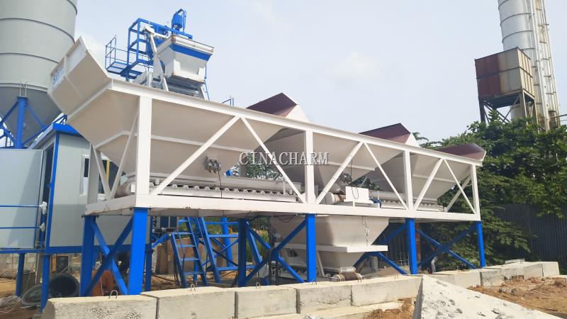 PLD800 Concrete Batching Machine 48m3/H Automatic Bathing Machine