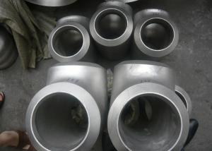 Thick Walled Stainless Steel Pipe Tee Fittings Buttweld Pipe Fittings