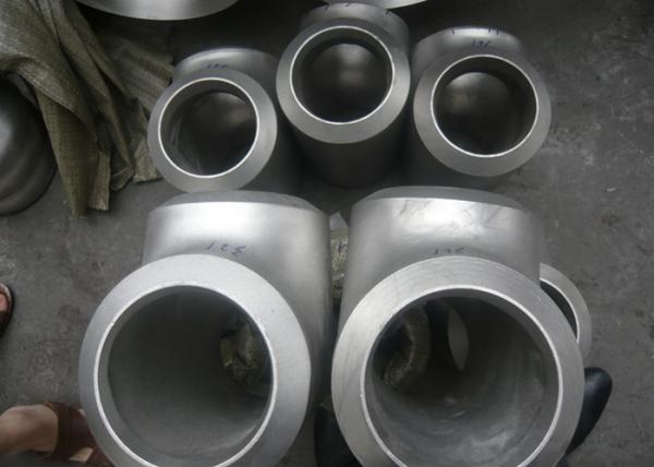Quality Thick Walled Stainless Steel Pipe Tee Fittings Buttweld Pipe Fittings for sale