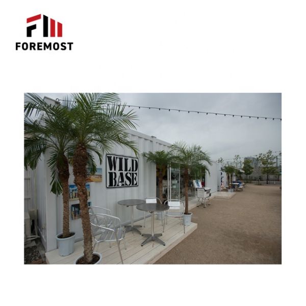 20FT/40FT Shipping Container Shopping Mall / Container House Prefab Office Container