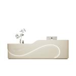 Modern Beauty Hospital Large Clinic Company Reception Counter with High Density