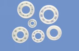 China Anti Alkali / Anti Acid UPE Plastic Plain Bearings With Glass Stainless Or Ceramic Balls wholesale