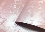 Washable Floral Self-Adhesive Wallpaper , Pink Color 61cm * 50m