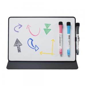 China Foldable Educational Learning Products A4 A5 Dry Erase Whiteboard With Leather Protective Sleeve wholesale