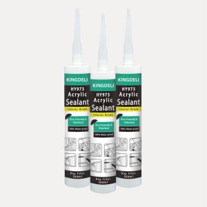 China Anti Mildew Acrylic GP Silicone Sealant Clear Weatherproof For Caulking wholesale