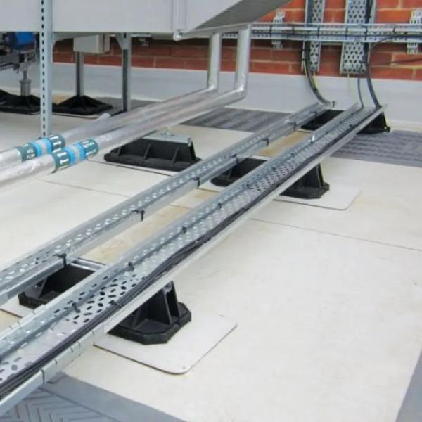 Non Standard Spray Coated Fireproof Metallic Cable Trunking Custom Length