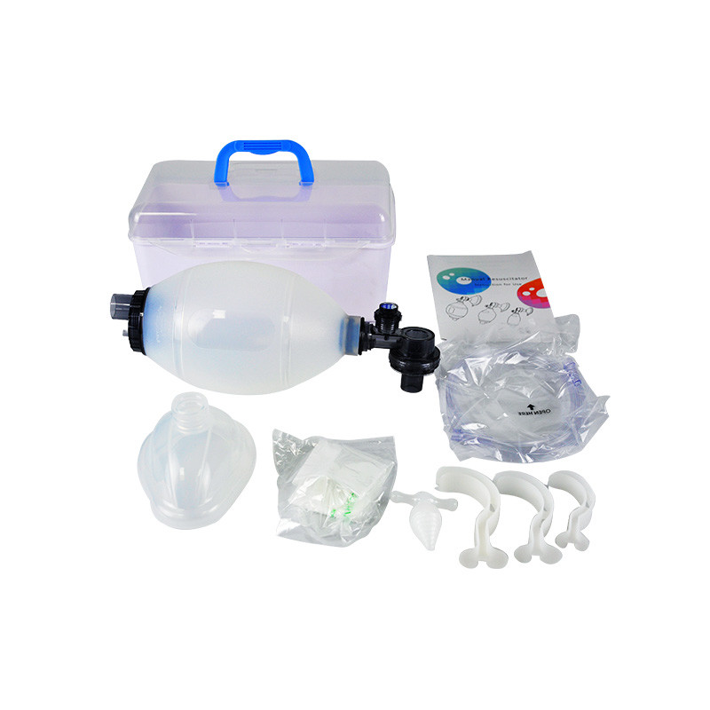 Disposable Resuscitate Device Adult Resuscitator Kit Portable Rescue Oxygen Bag