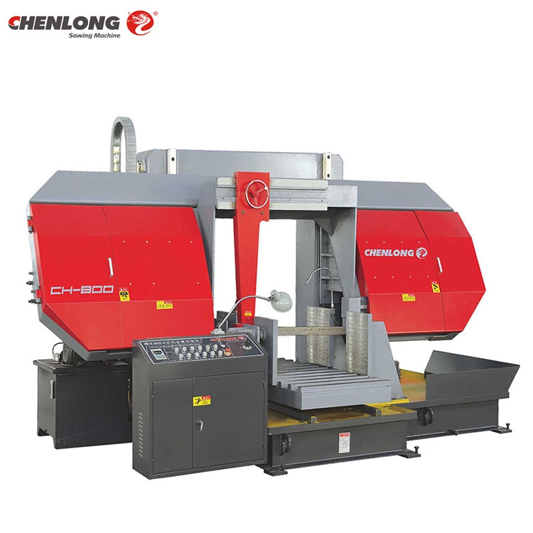 CHENLONG CH-800 Double Column Semi Automatic Band Saw