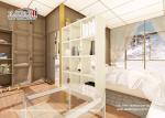 Glass Wall System Luxury Glamping Tents Fire Retardant DIN4102 B1 / M2
