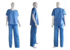 China SMS Medical Hospital Patient Gown ISO13485 Certificate wholesale