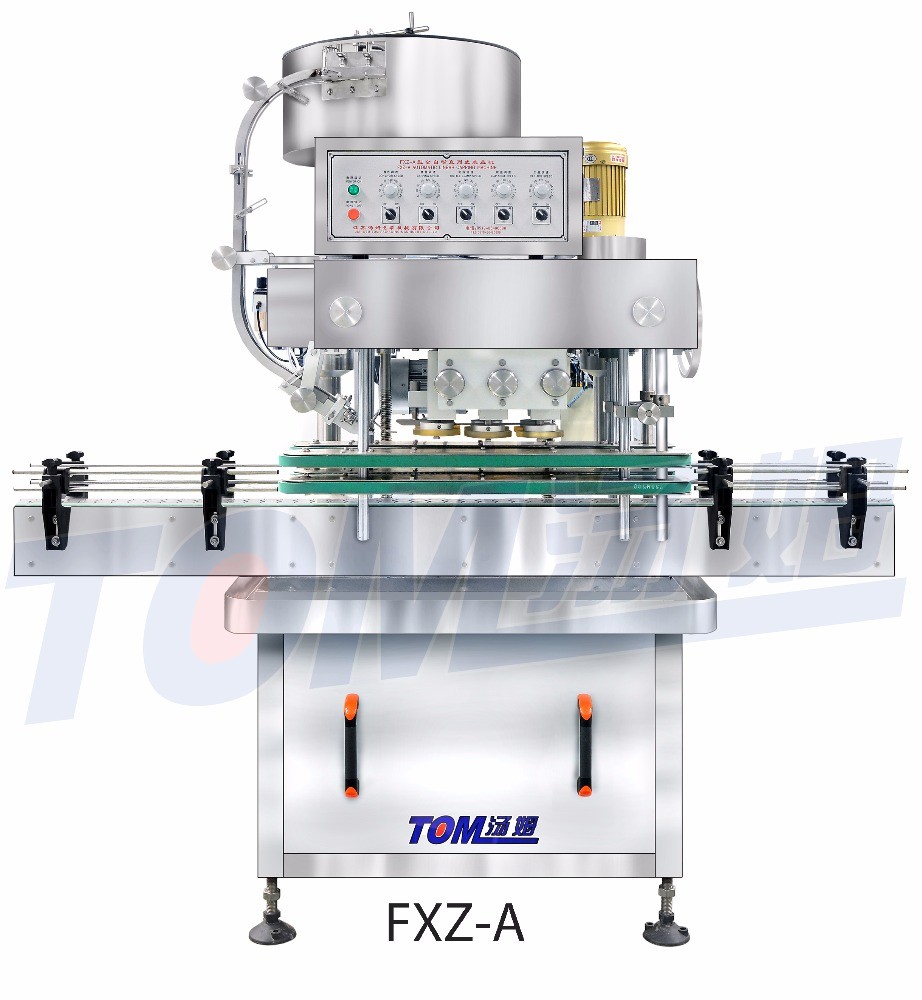 Linear Automatic Bottle Capping Machine 6000BPH Stainless Steel