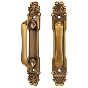 China Customized Zinc Die Casting Precision Injection Molding Powder Coating Door Handle wholesale